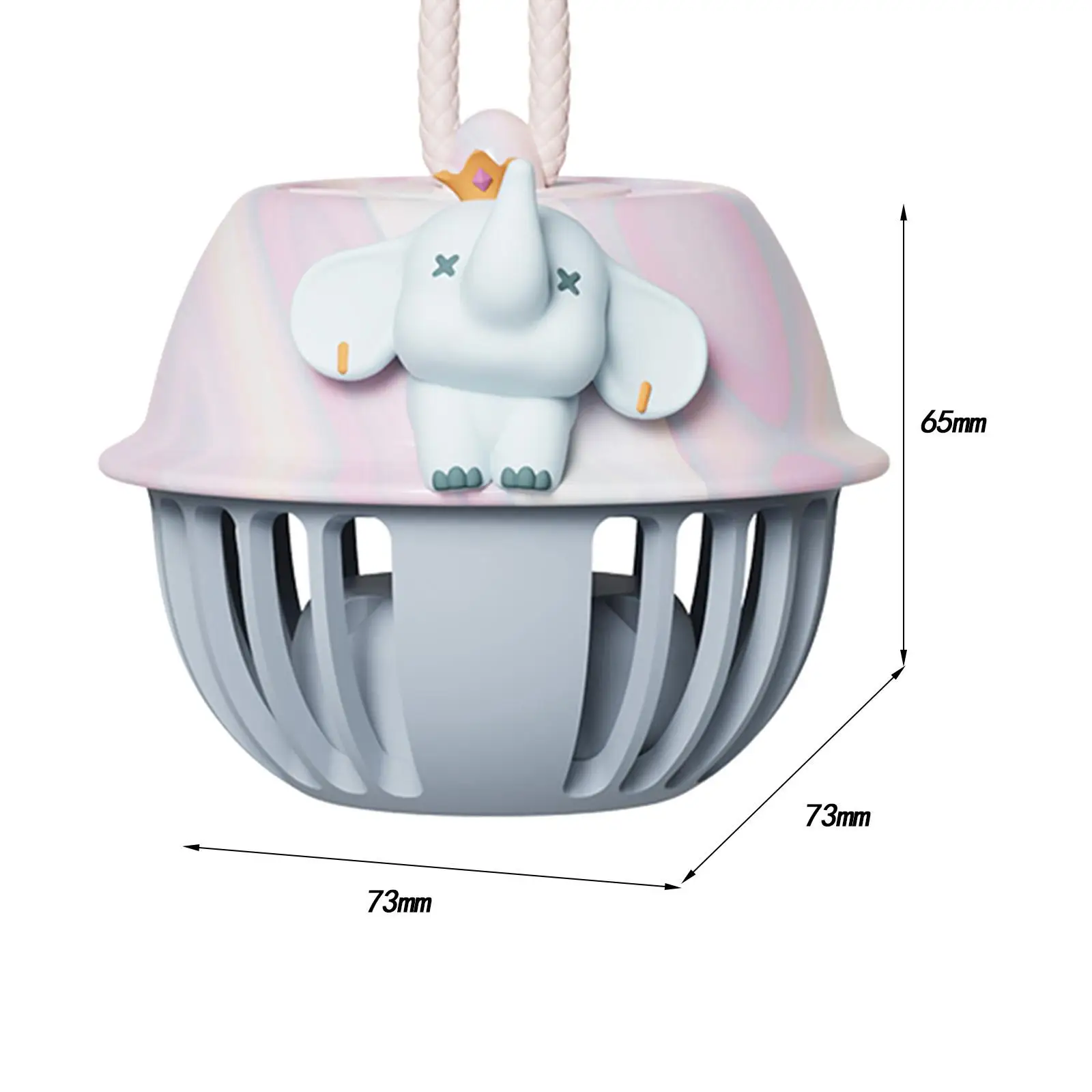 귀여운 휴대용 목 선풍기, 스포츠 사무실 캠핑용 음소거 미니 선풍기, 창의적인 선물