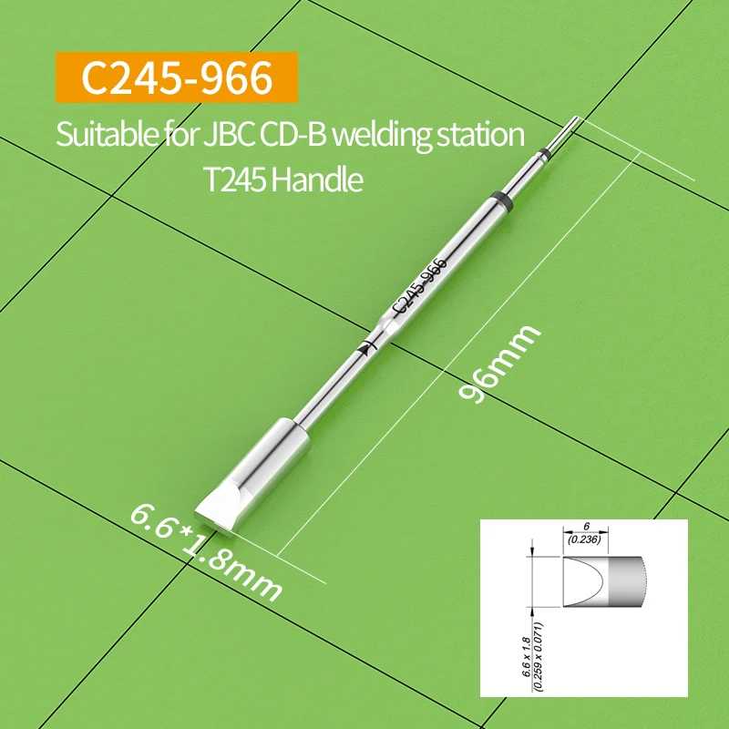 for JBC Soldering station soldering iron tip C245-944 C245-966 C245-407 C245-741 C245-755 756 compatibility JBC T245 Handles