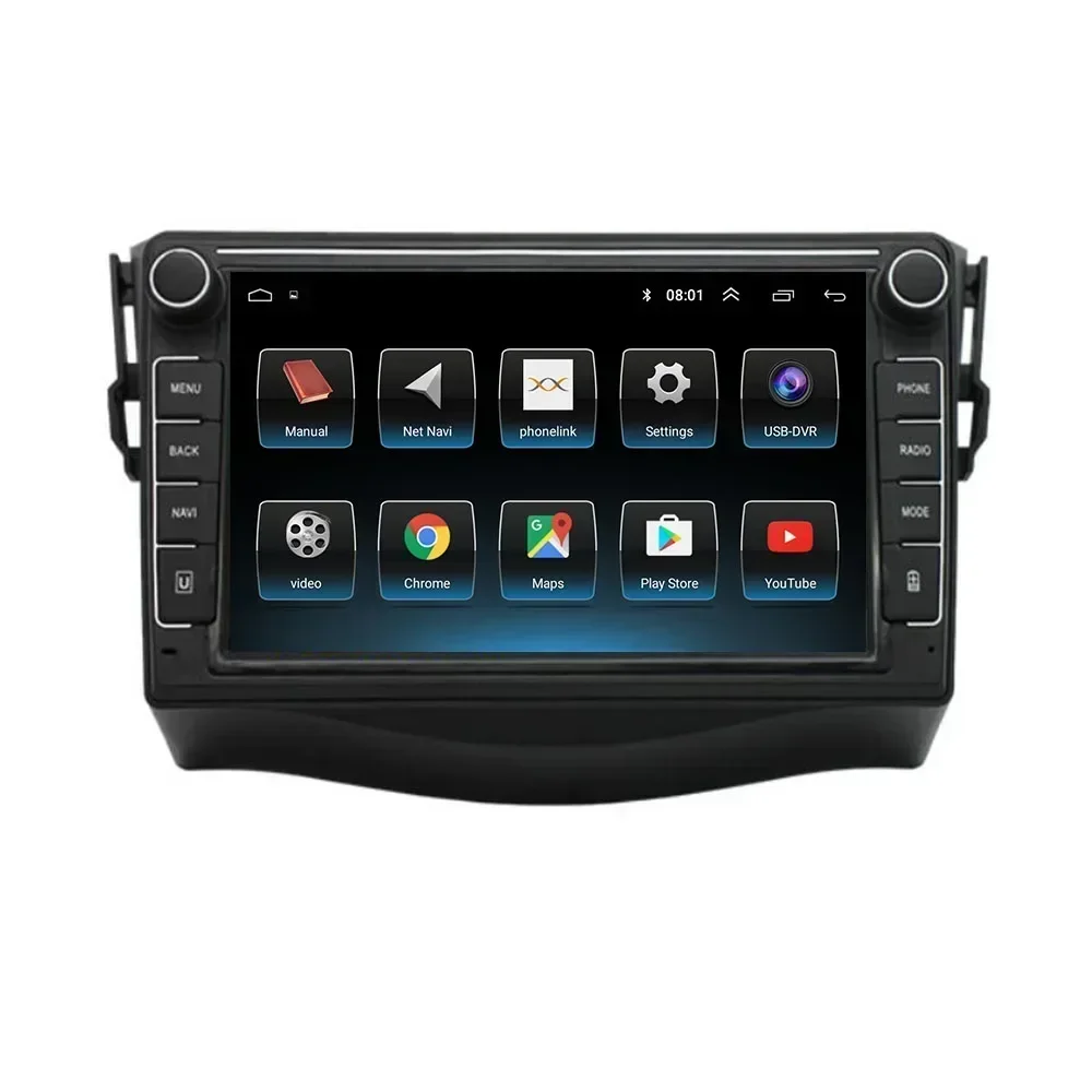 2 din Android 13 Car Radio For Toyota RAV4 Rav 4 2005-2013 Multimedia Video Player 2 din Navigation GPS carplay Auto DVD Stereo