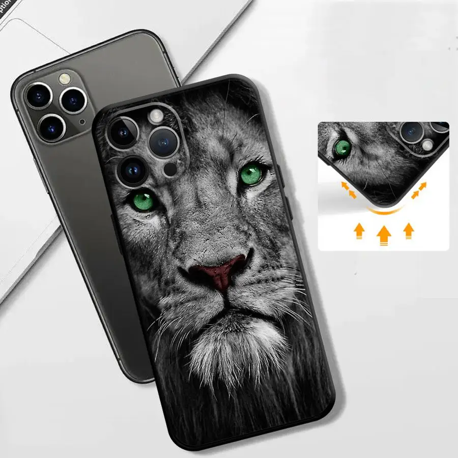 حافظة لهاتف آيفون 15 16 14 Plus XS Max XR 17Air 7 8 13 12 11 17 Pro Max غطاء هاتف ناعم أسود