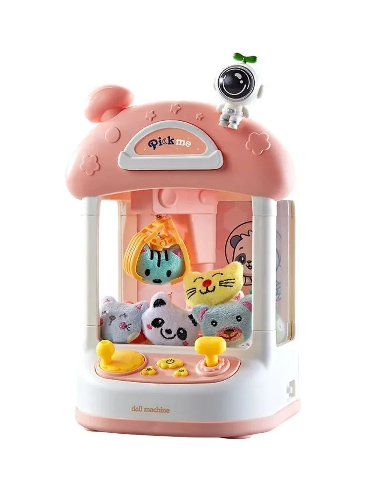 Mini machine à griffes avec son et lumière pour enfants, machine à griffes, jeu drôle, cadeau pour filles et garçons, fête