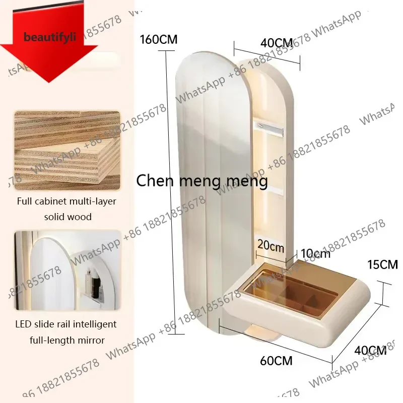 A50 Modern Large Mirror Vanity Table Hallway Medicine Restaurant Cosmetics Dressing Table Flexible Penteadeira Unique Furniture