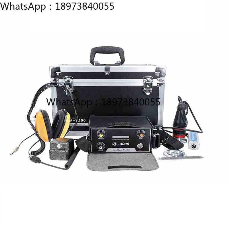 

FT-3000 High Precision Leak Detector Sensor Acoustic Water Pipe Leak Detector Underground Water Tester Leak Detection Device