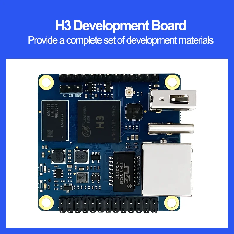 Free Ship New H3 Zero WuKong Pi MCU Test Board with 256MB/512MB DDR3 Support Android 4.4/Ubuntu/Debian