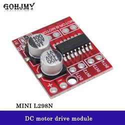 2-way DC motor drive module forward and reverse PWM speed regulation dual H-bridge stepper motor mini super L298N GOHJMY