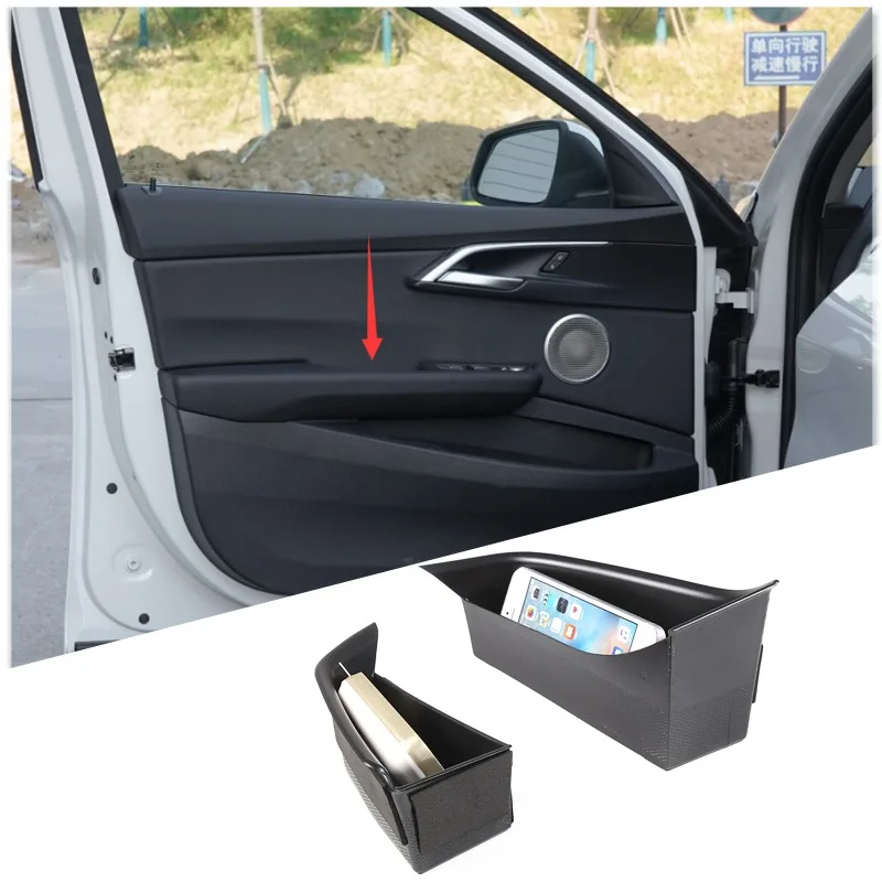 

ABS For 2020+ BMW 2 Series4-door/1 Series Hatchback F44 F40 Front Door Inner Handle Storage Box Car Organizer Car Accessories
