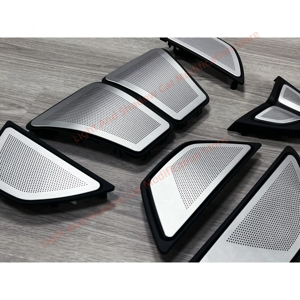 لسيارات BMW 5 Series F10 مصباح جو الإضاءة الداخلية للسيارات ترقية اكسسوارات السيارات لوحة غطاء مضيئة الضوء المحيط جديد #6