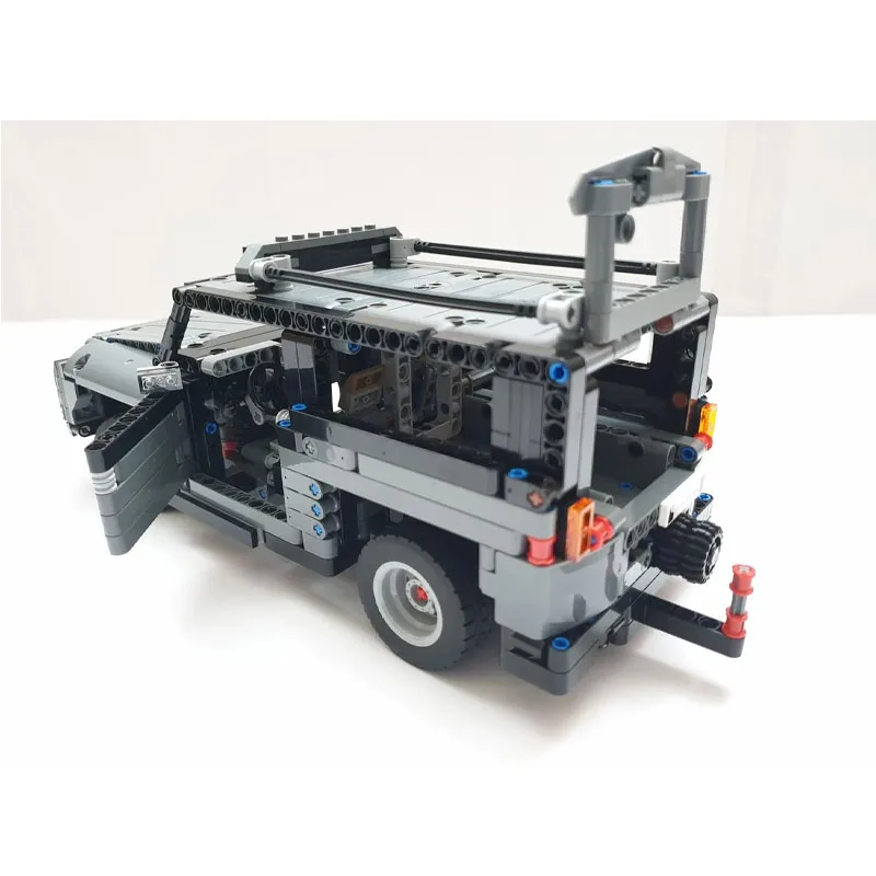 

MOC-18829 City New Model Cargo Truck with Trailer Building Block Set 1254 Parts Boys' Children's Birthday and New Year Toy Gift