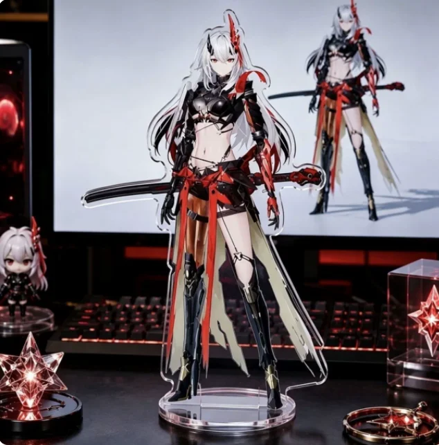 Japanese Anime GRAY RAVEN：PUNISHING Liv Acrylic Stand Figure Model Plate Cosplay Collection Desktop Decor Gifts XYZ - view 5