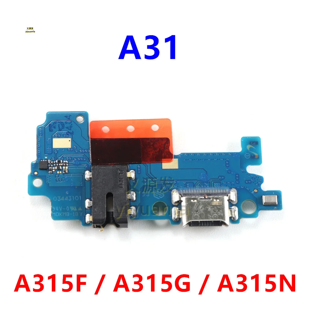 Charging Port Board For Samsung Galaxy A31 / SM-A315 Microphone Module USB Fast Charge Connector Flex Cable