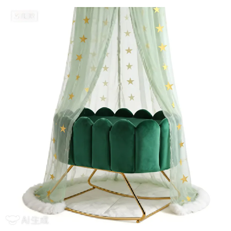 

Колыбель, кроватка для новорожденных, коаксиальная детская успокаивающая корзина для сна с артефактом, натуральная безопасность для ребенка, детские качели