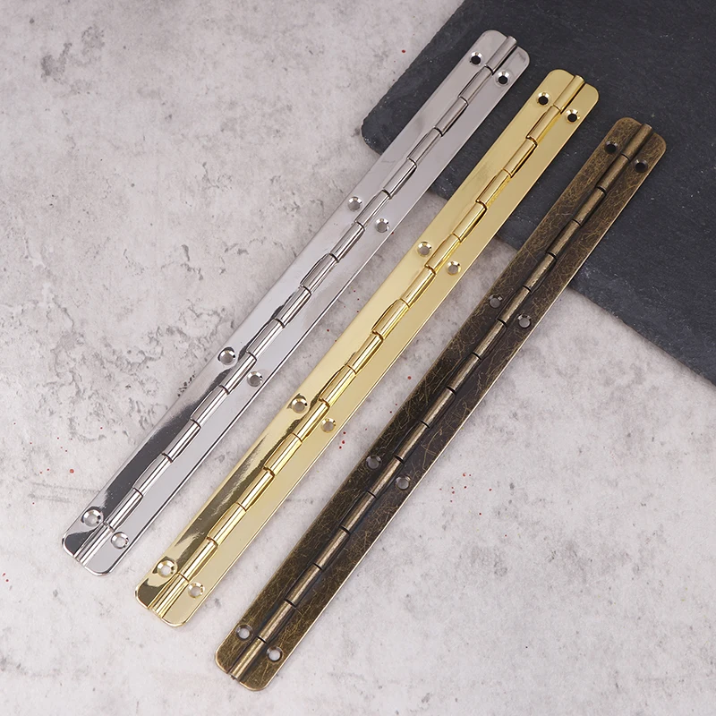 Picture 4: **2Pcs Hinge Hinges For Crafts Heavy Duty Piano Cabinet Box Long Window Iron Furniture Door And Window Hinge Long Hinge