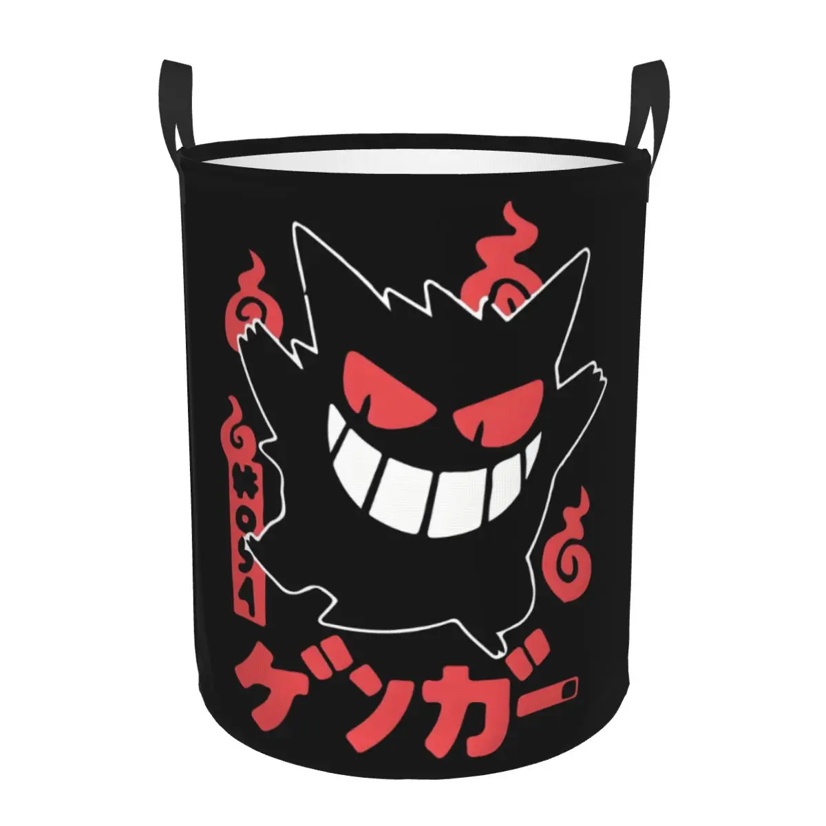 

Custom G-Gengars Anime Manga Laundry Basket Foldable Monster Toy Clothes Hamper Storage Bin for