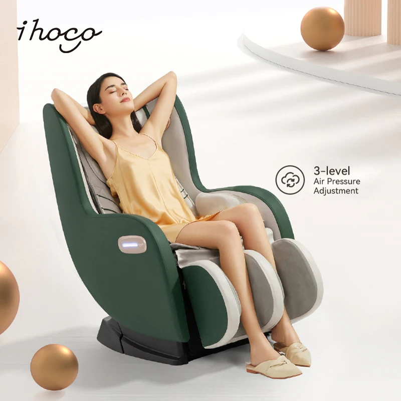 Home Full-body Zero-gravity Massage Chair, Multi-dimensional Intelligent Mechanism, Lumbar Heating With Bluetooth Music