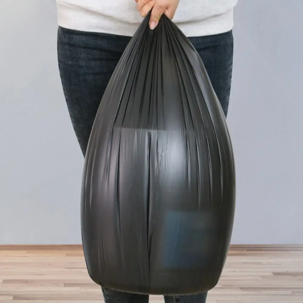 30Bags/Roll Disposable Garbage Bag Trash Can Bin Small Medium Large Rubbish Bag Points Off Black Plastic Bags Bathroom Kitchen