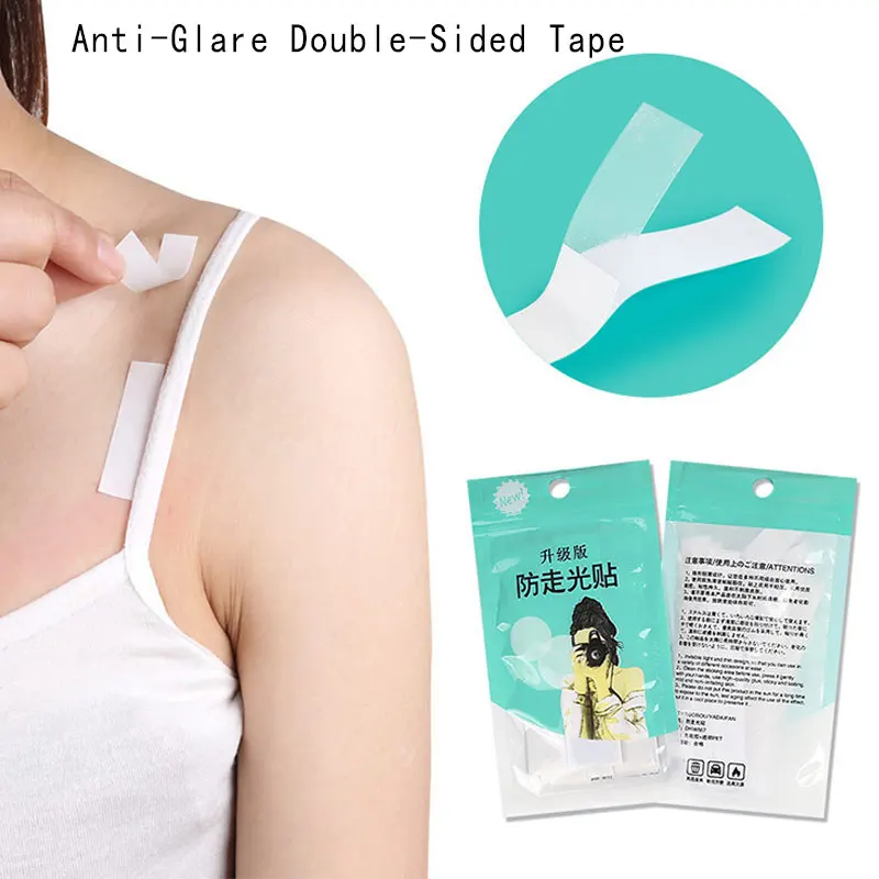 36pcs Tape Womens Double Sided Tape for Clothing and Body, Transparent Clear Color for All Skin Shades