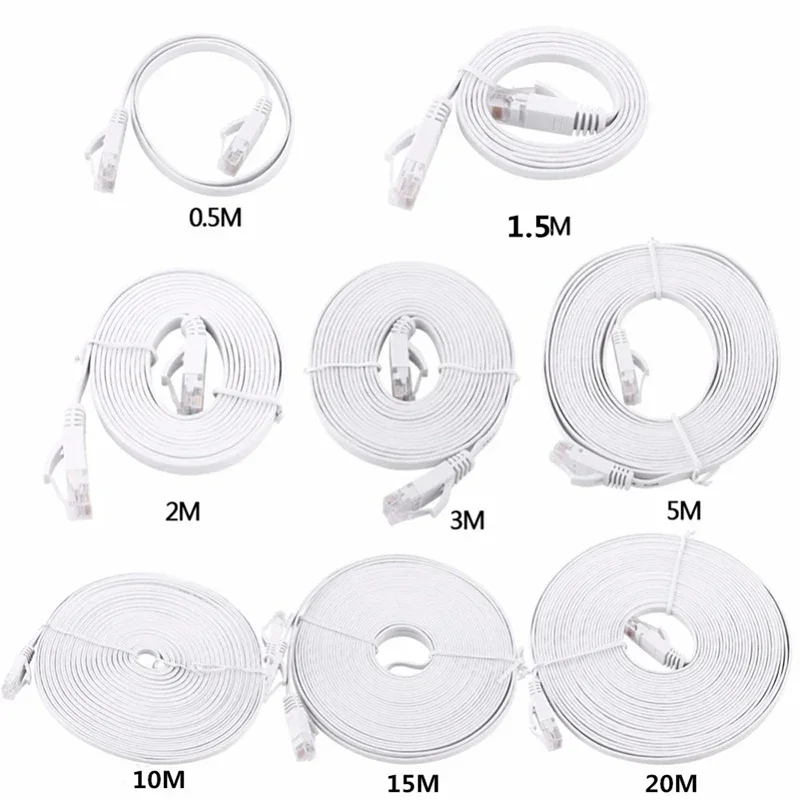 

Internet, Network Cable - Supports Cat6 Network Standar Gigabit high-speed Cat 6 Ethernet Cable LAN Network Cord