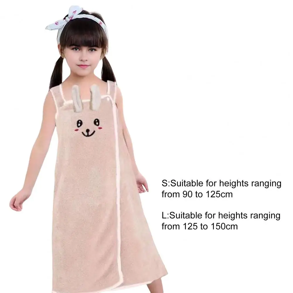 Premium children's bath towel High-end children's slip dress Soft Towel Bathrobe Absorbent bathrobe for children