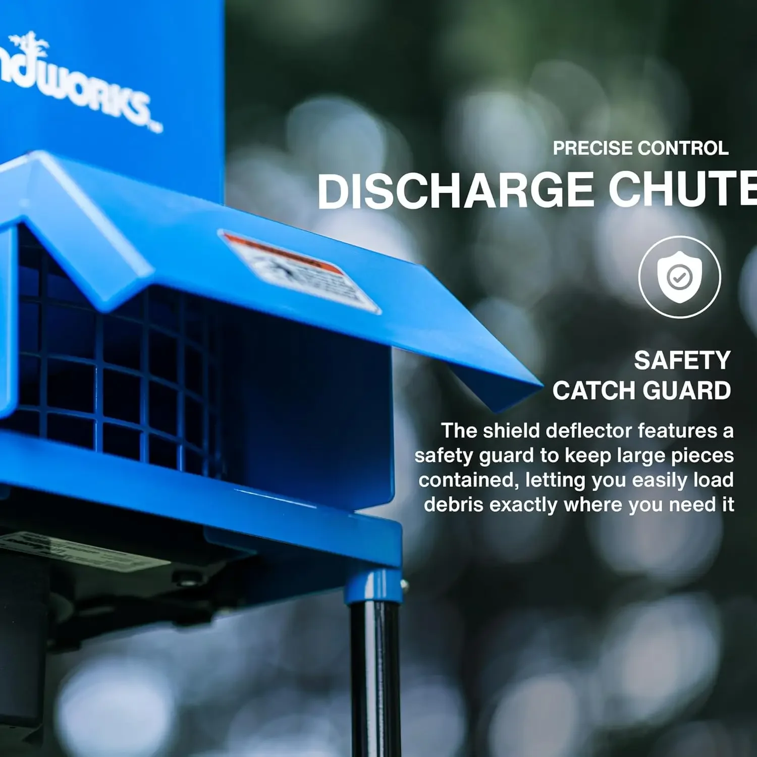 Lâmina de corte elétrica verde e gerenciamento de resíduos resistente 120V AC 11 "polegadas Corte de 5" polegadas