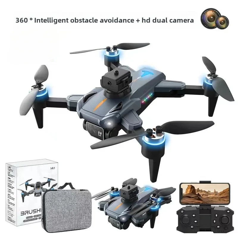 

M18 Mini Drone HD Aerial Photography Color Light Quadcopter RC Helicopter 200 Meters Distance Obstacle Avoidance