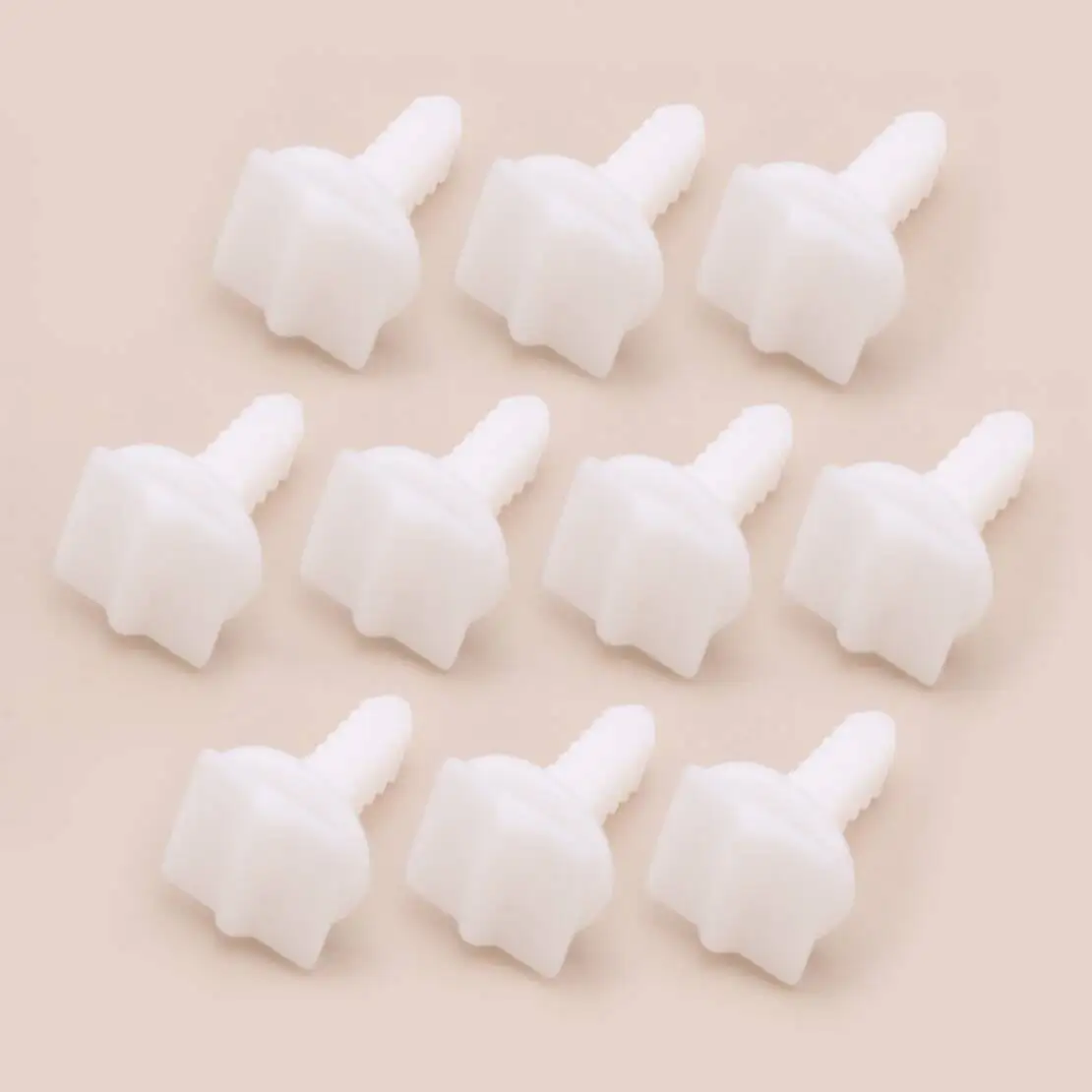 1020193 6877869 W702412S300 10Pcs White Interior Windshield A-Pillar Trim Clips Fit for Ford Fiesta Focus Mondeo Sierra Transit
