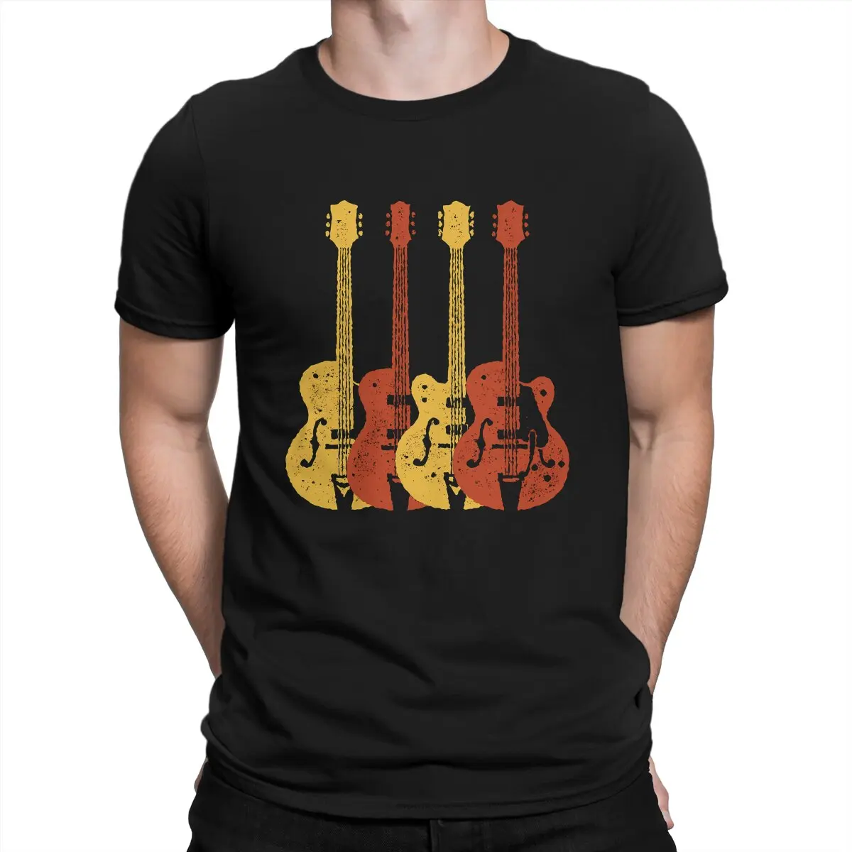 Chet Atkins Country Electric Newest TShirts Guitar Lover Male Graphic Pure Cotton Streetwear T Shirt Round Neck 