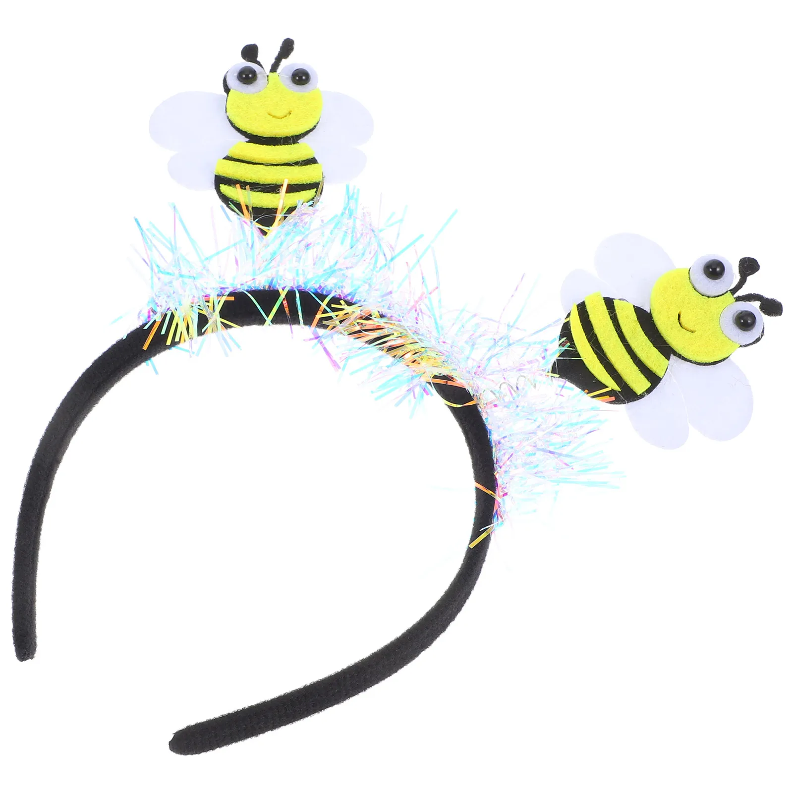 

Bee Headb Birthday Party Headb Antenna Hair Accessories for Kids Costume Party Birthday Stage Props Bee Hoops