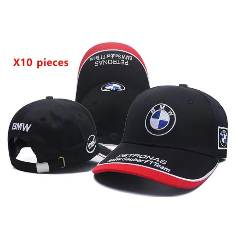 Autopet BMW Fietspet Auto Motor Racing Baseball Cap Verstelbare Recreatieve Go-Kart Cap Hip Hop BMW Logo 2025