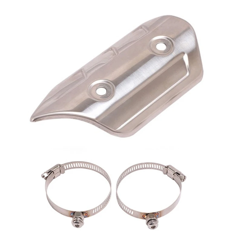 

Motorcycle Universal Heat Insulation Plate Exhaust Pipe Anti-Hot Cover Connection Pipe Anti-Scratch Protective Cover