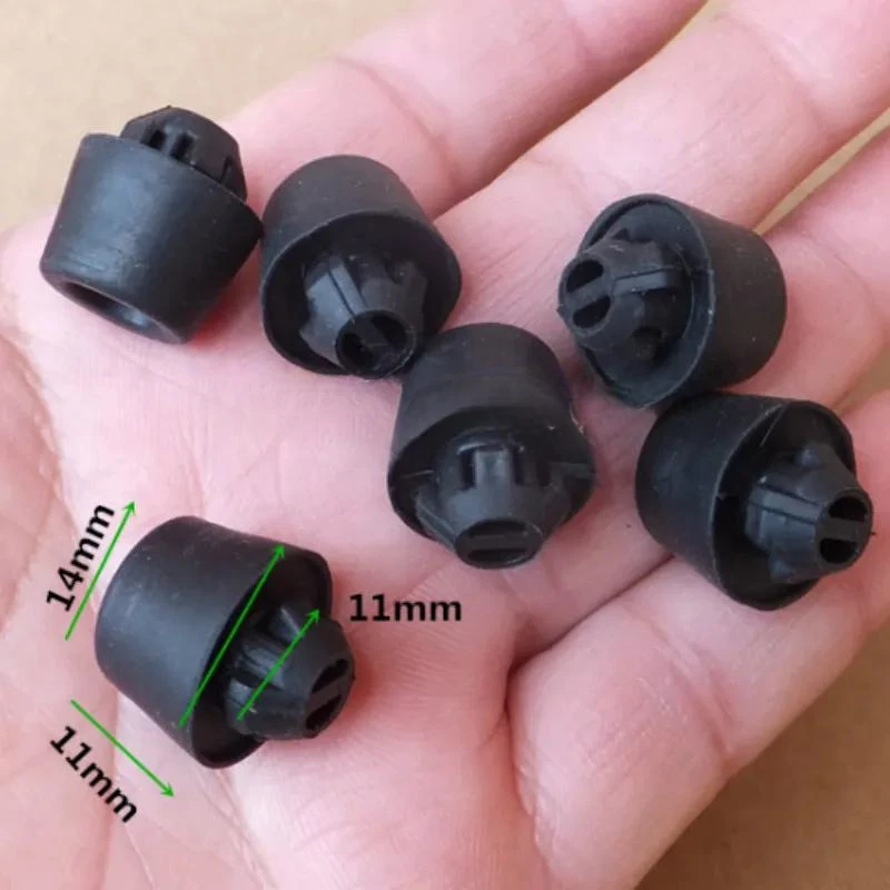 10Pcs Voiture Car Accessories For Toyota CROWN/REIZ/Corolla/Camry/RAV4 Door Buffer Block Shock-Absorbing Rubber Plug Auto Abto