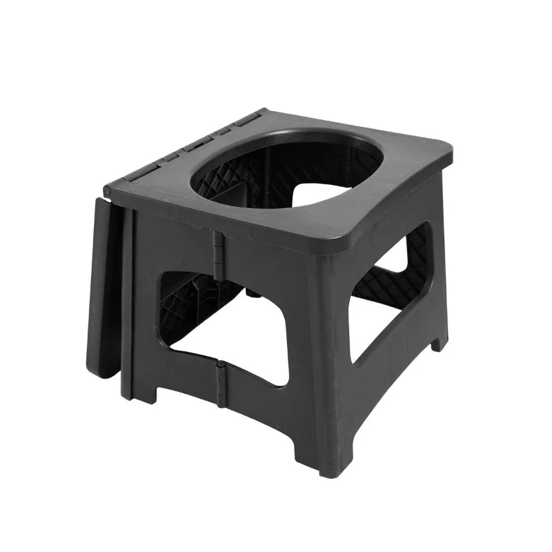 Car toilet folding, mobile emergency toilet, self-driving travel supplies