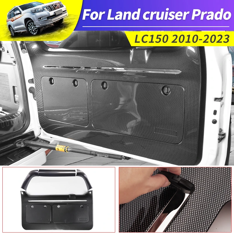 Tailgate Toolbox Trunk Protection Board For Toyota Land Cruiser Prado 2010-2023  Interior Modification Accessories upgraded