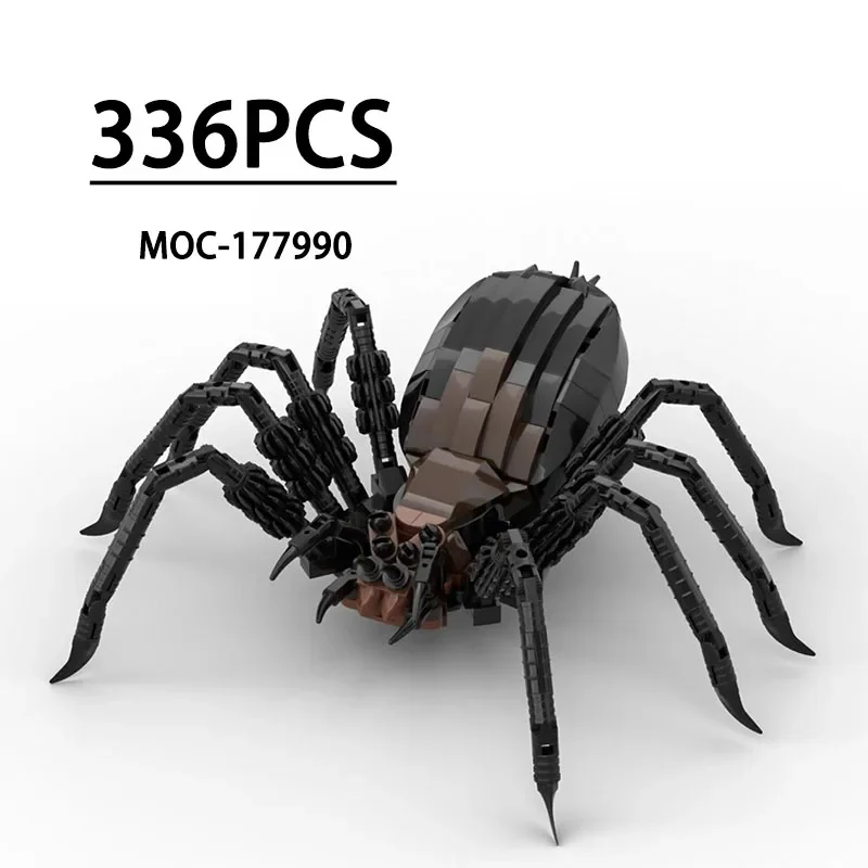 Building Blocks MOC-177990 Classic Movie Spider Assembling Toy Animal 336PCS Children's Birthday Present, Christmas Toy