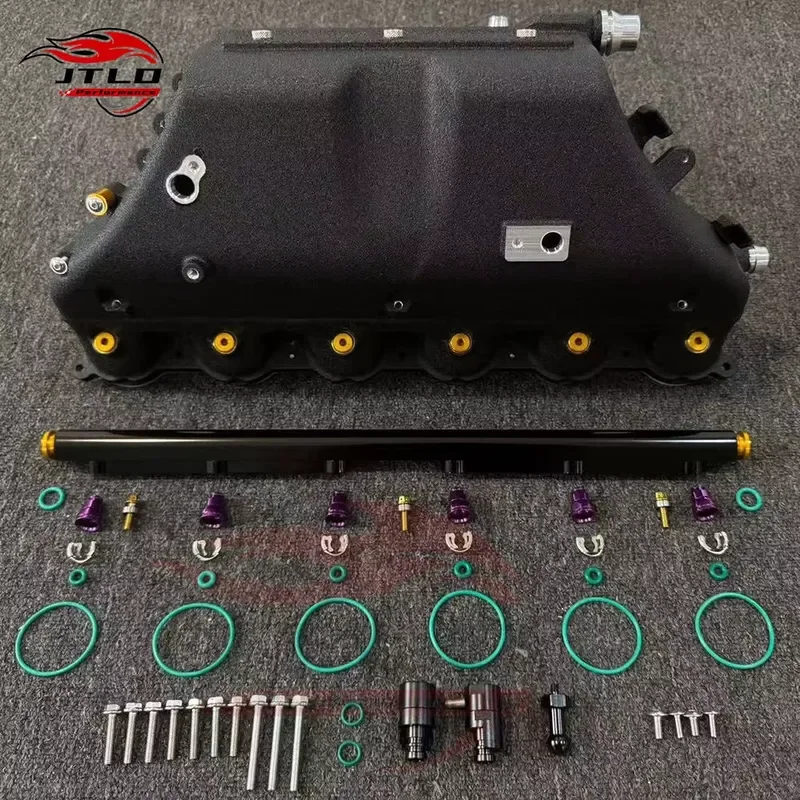 S58 Engine CNC Billet Intake Manifold Charge Cooler 125mm Core for bmw G87 M2 G80 M3 G82 M4 X3M X4M