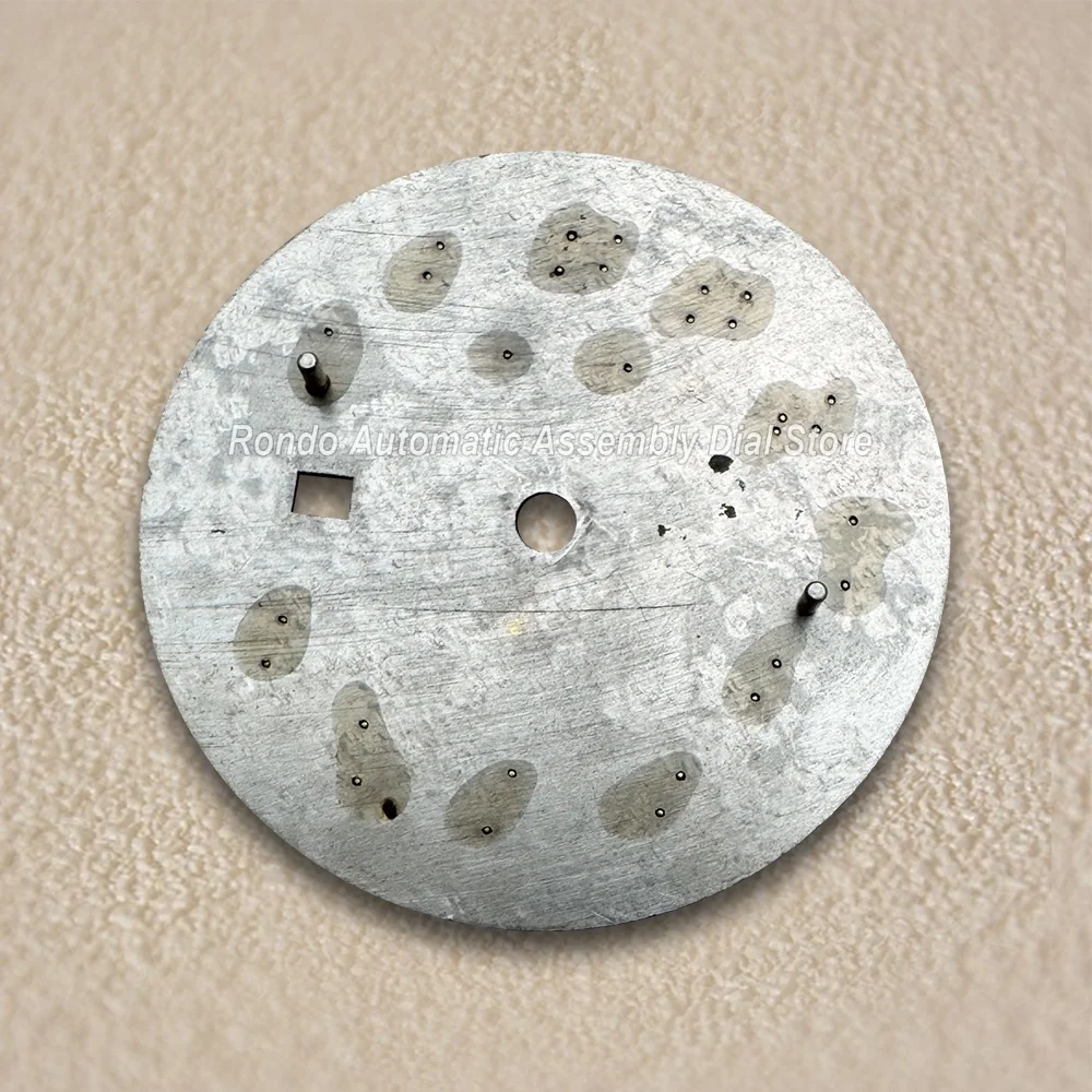 24.5mm S Logo Arab Dial Fit NH05 Japanese Movement High-Quality Sunburst Ladies' Watch Modified Accessories