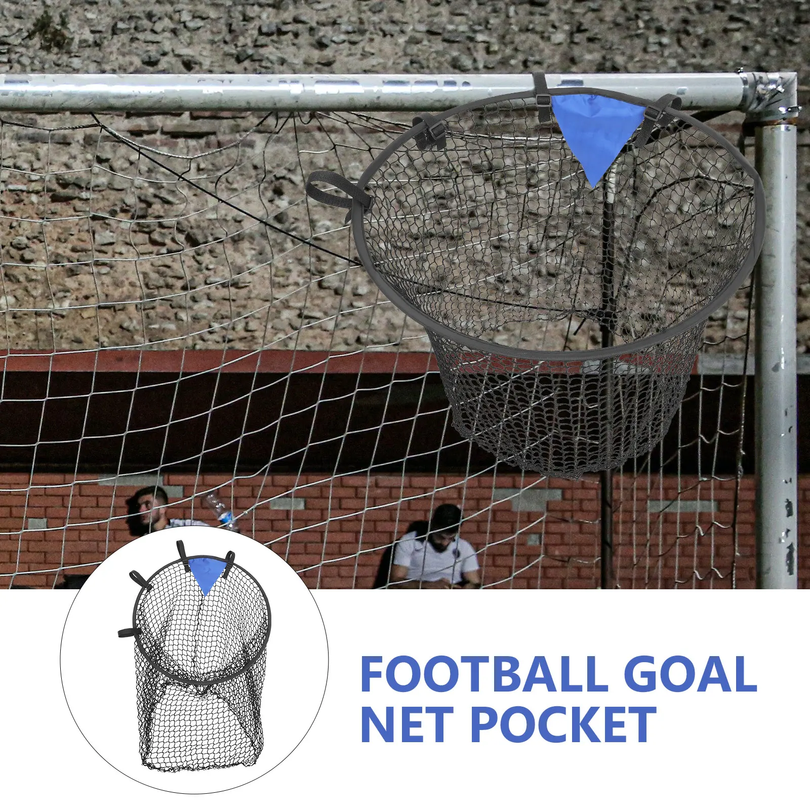 

Football Goal Net Bag Soccer Rebounder Nets Sports Netting Targets Training Mini Man