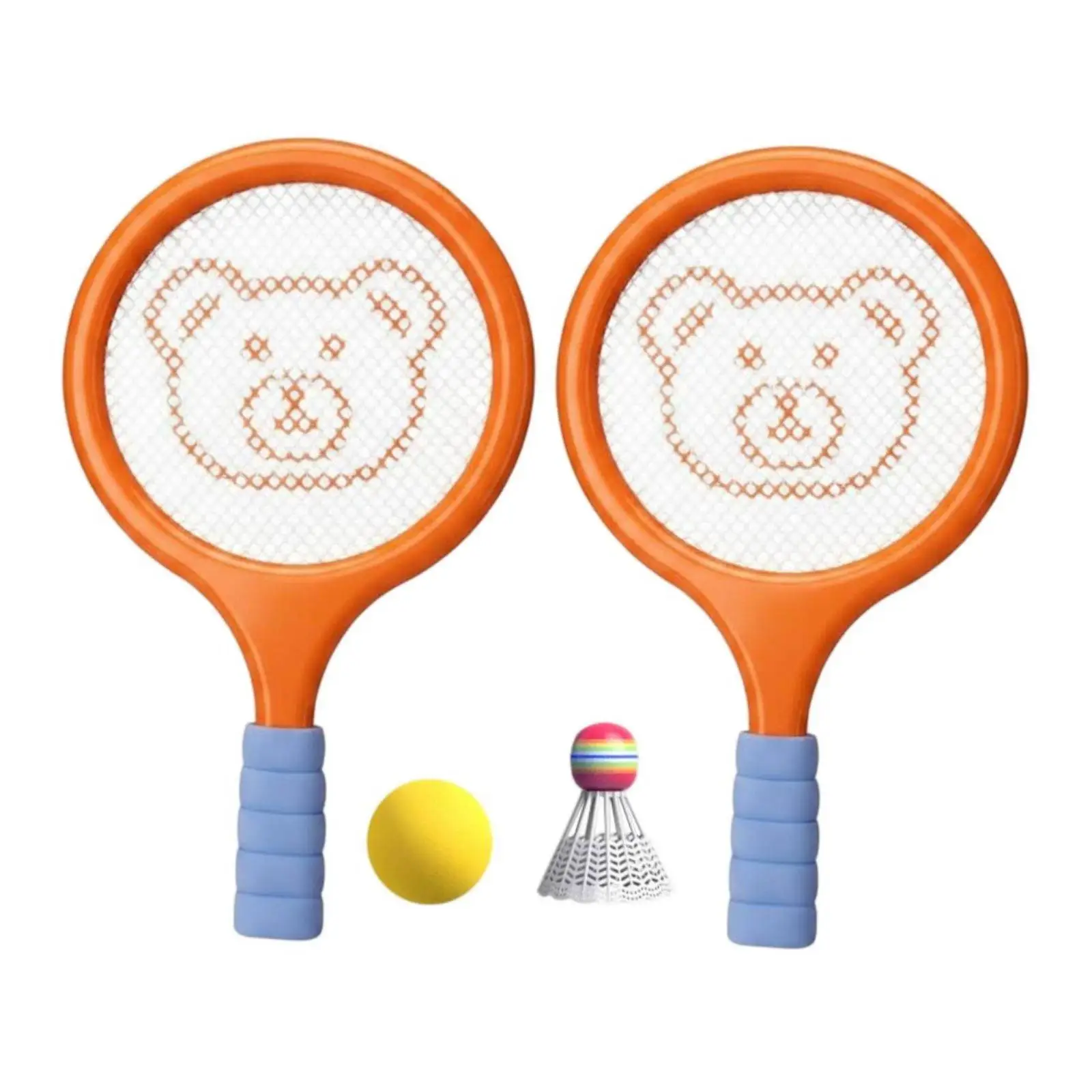 Lightweight Kids Badminton Racket Anti Slip Handle Sports Toy for Parent Child Bonding Activities