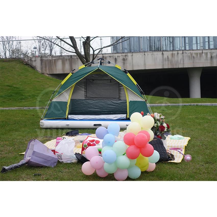 

Multipurpose Design Fishing Camping Roof Top Tent Inflatable Optional Tent Air Pontoon Dock For Fishing
