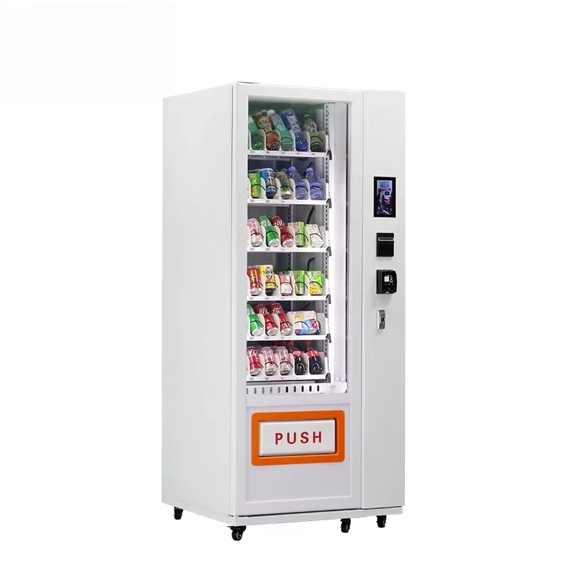 

Customized High Capacity Snack And Drink Vending Machine Fully Automatic Commercial Food Machine Efficient Operation 24H Service