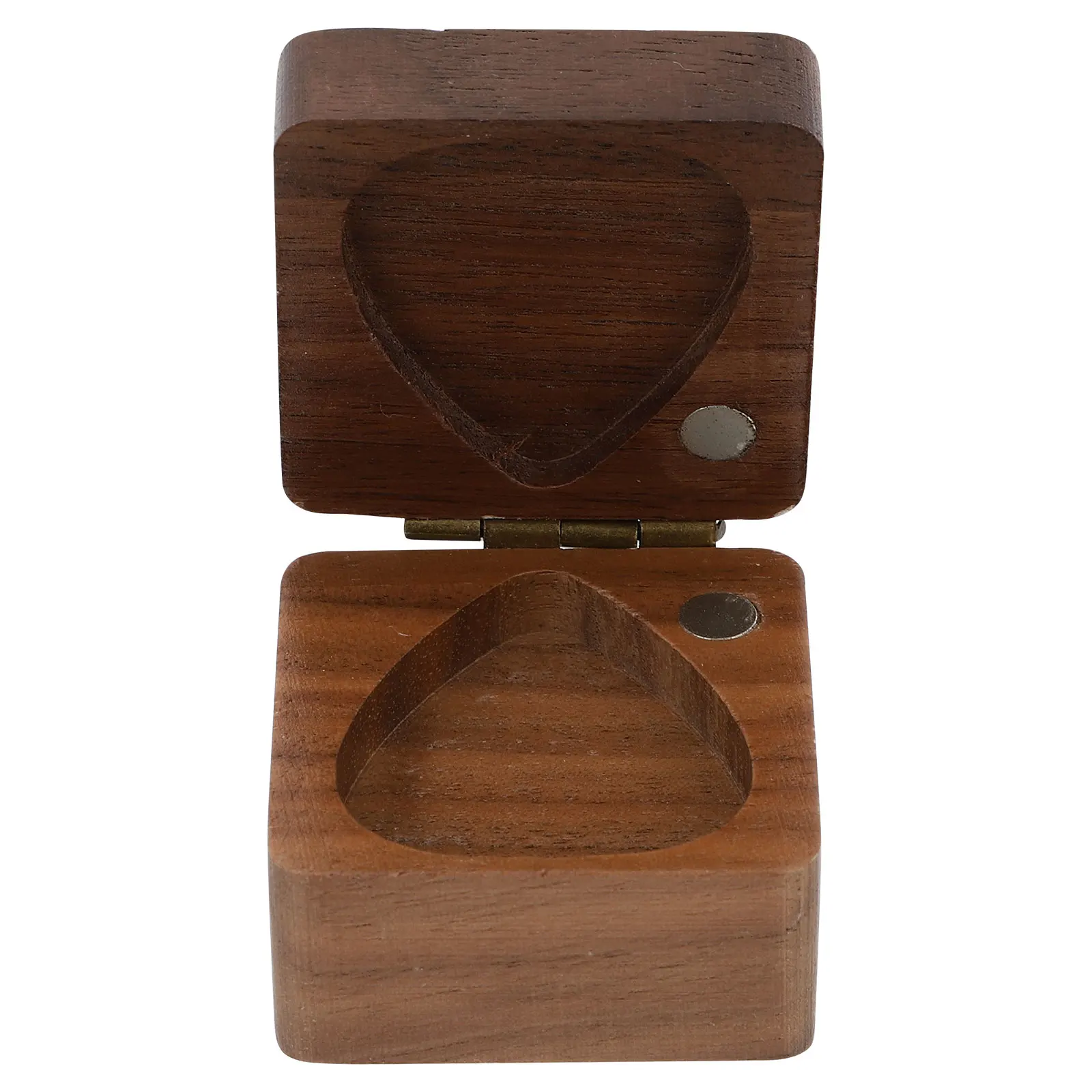 

Wooden Plectrum Organizer Musical Instrument Guitar Case Ukulele Picks Storage Accessories Mini Travel