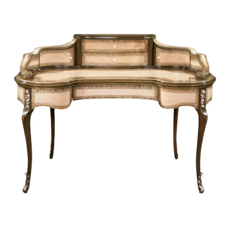 Neoclassical dressing table European mahogany American dressing table French dressing table