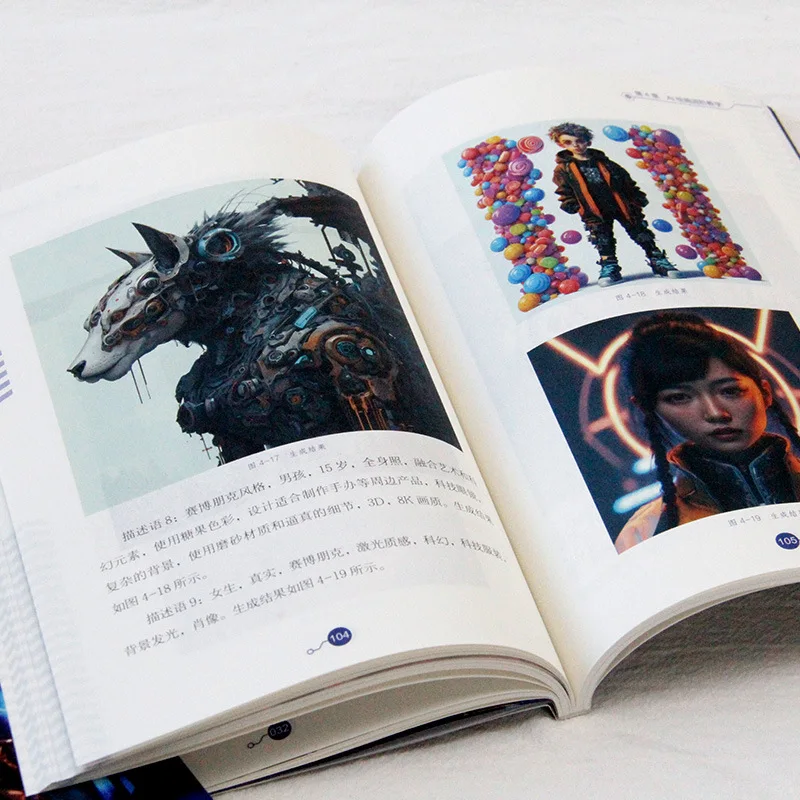 يُسمح لك كتاب الرسم بالذكاء الاصطناعي من Zero Foundation بسرعة أن تدعم دروس الرسم AI من الكلمات الرئيسية إلى الصور #3