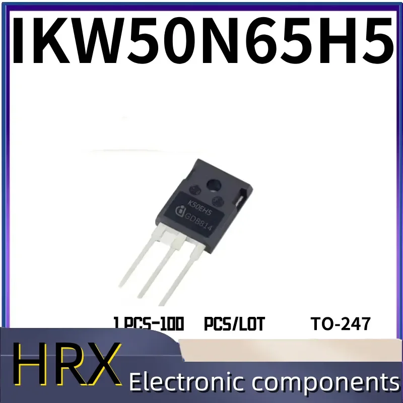 5piece 100% New IKW40T120 IKW50N60H3 IKW50N60T IKW50N65EH5 IKW50N65H5 IKW75N60T IKW30N60H3 IKW25N120T2  TO-247 Chipset