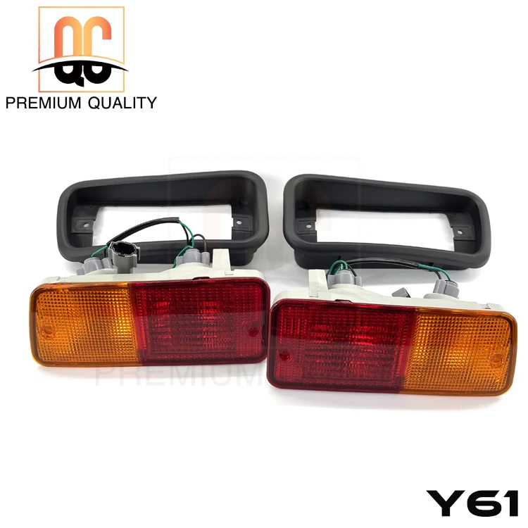 Iraq Market Hot Sell Rear Bumper Lights with Covers for Patrol Y61 SUV