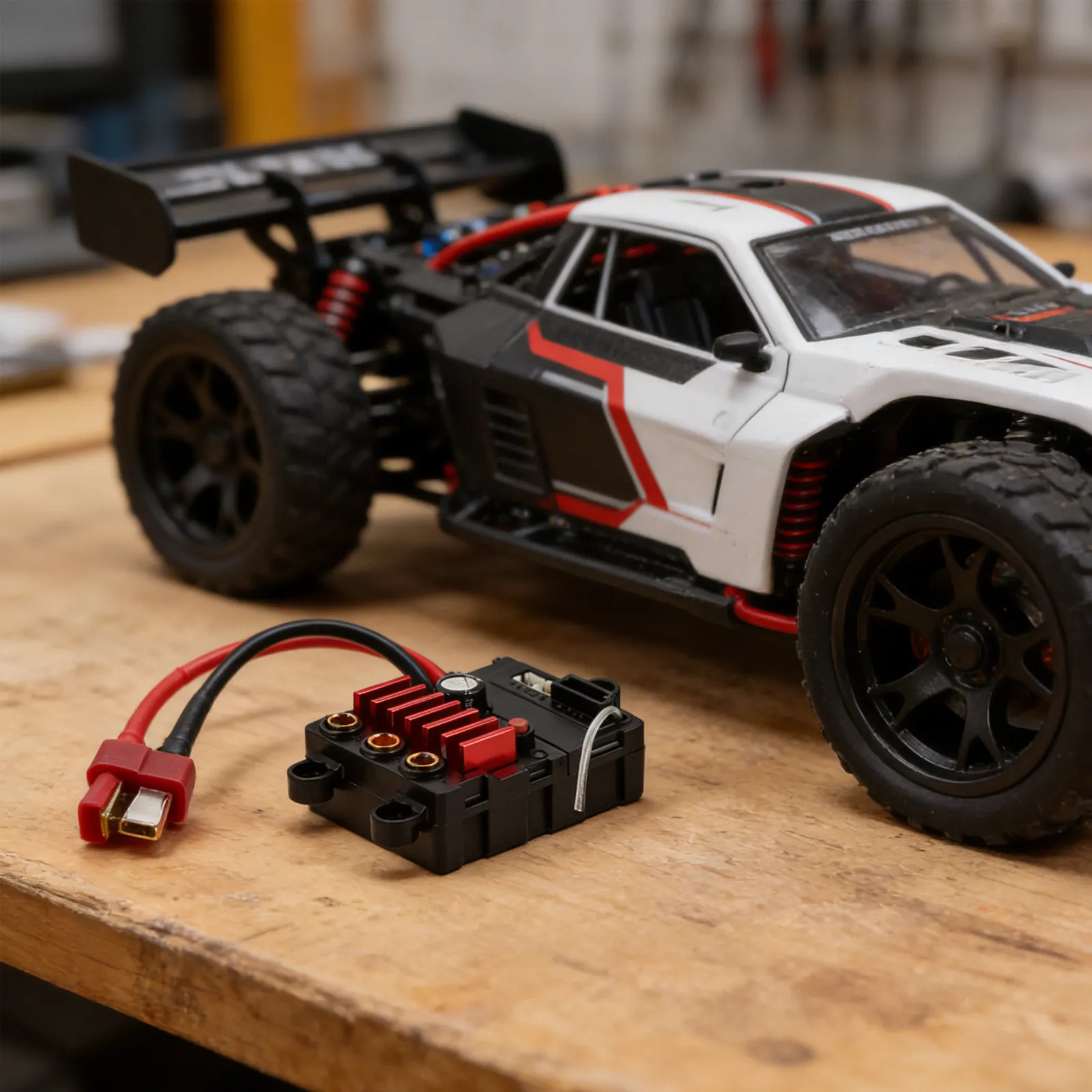 

Бесщеточный регулятор скорости для радиоуправляемых машинок, совместимый с 16101, 16102, 16201, 16103, электронный регулятор скорости, запасная часть