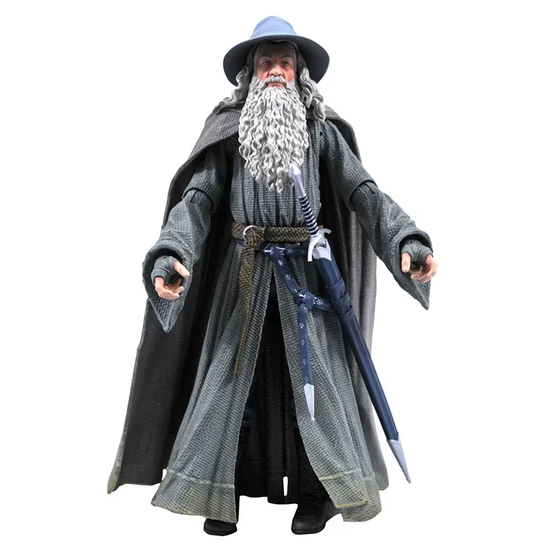 Original Diamond Select Toys 1/12 DST Gandalf El Señor de los Anillos Figura de acción Modelo de juguete (entrega de 144 horas de productos al contado)