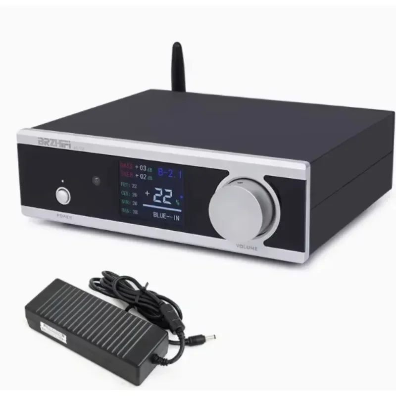 In stock BRZHIFI 5.1 Channel BT A600S  Remote Control Power Amplifier 6 Channel Independent Tuning Home Theater Subwoofer Power