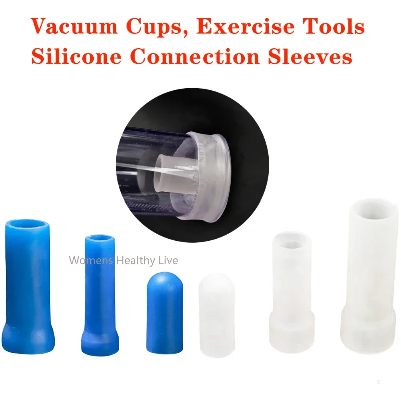 Silicone Sleeve Condoms Masturbator Vacuum Cup Penis Extender Dildo Enlarger Stretcher Extreme Sex Toys for Man Male Accessorie