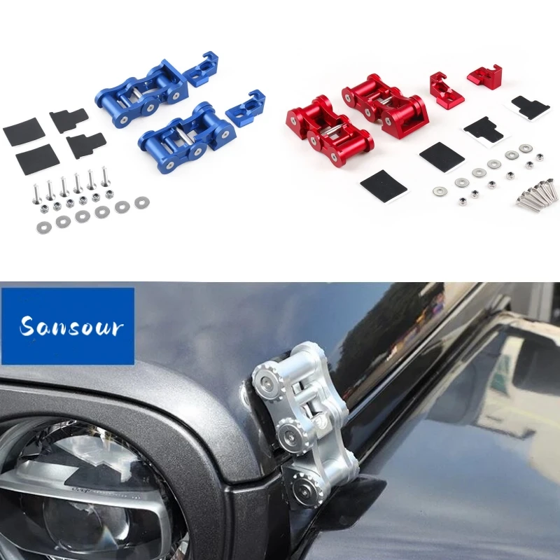 

Car Hood Latch Catch for Jeep Wrangler JK JL JLU 2007+ for Gladiator JT 2018 Up Engine Lock Replacement Exterior Accessories