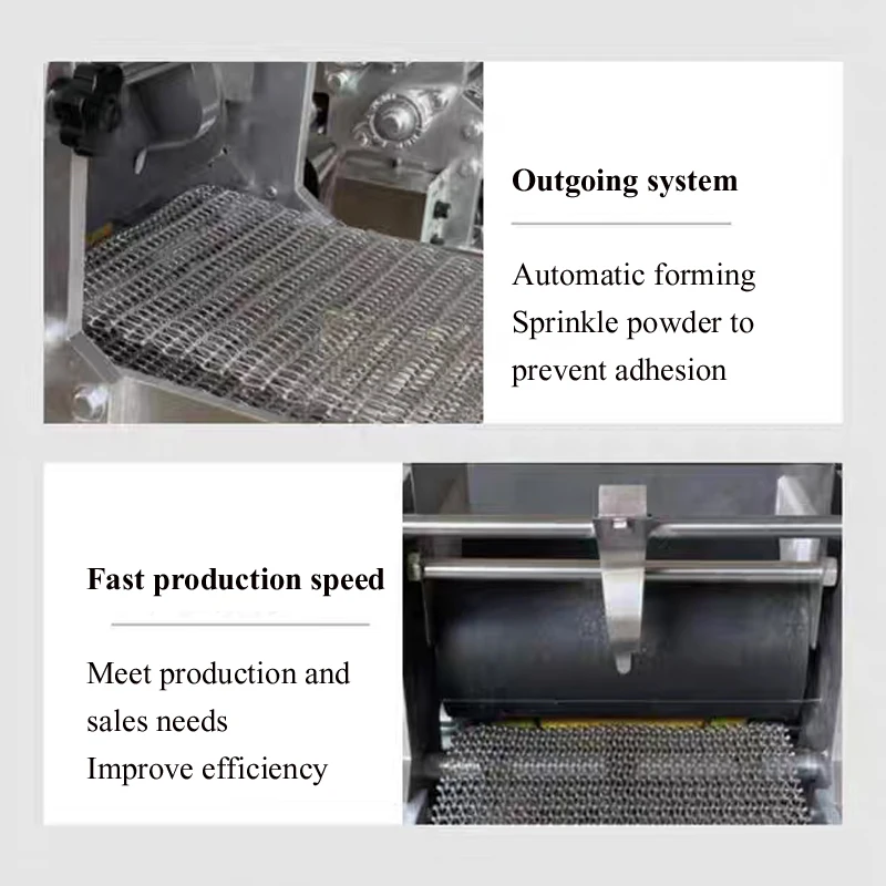 Small Business Corn Tortilla Machine Tabletop Automatic Mexican Corn Roll Making Machine Corn Flour Tortilla Processing